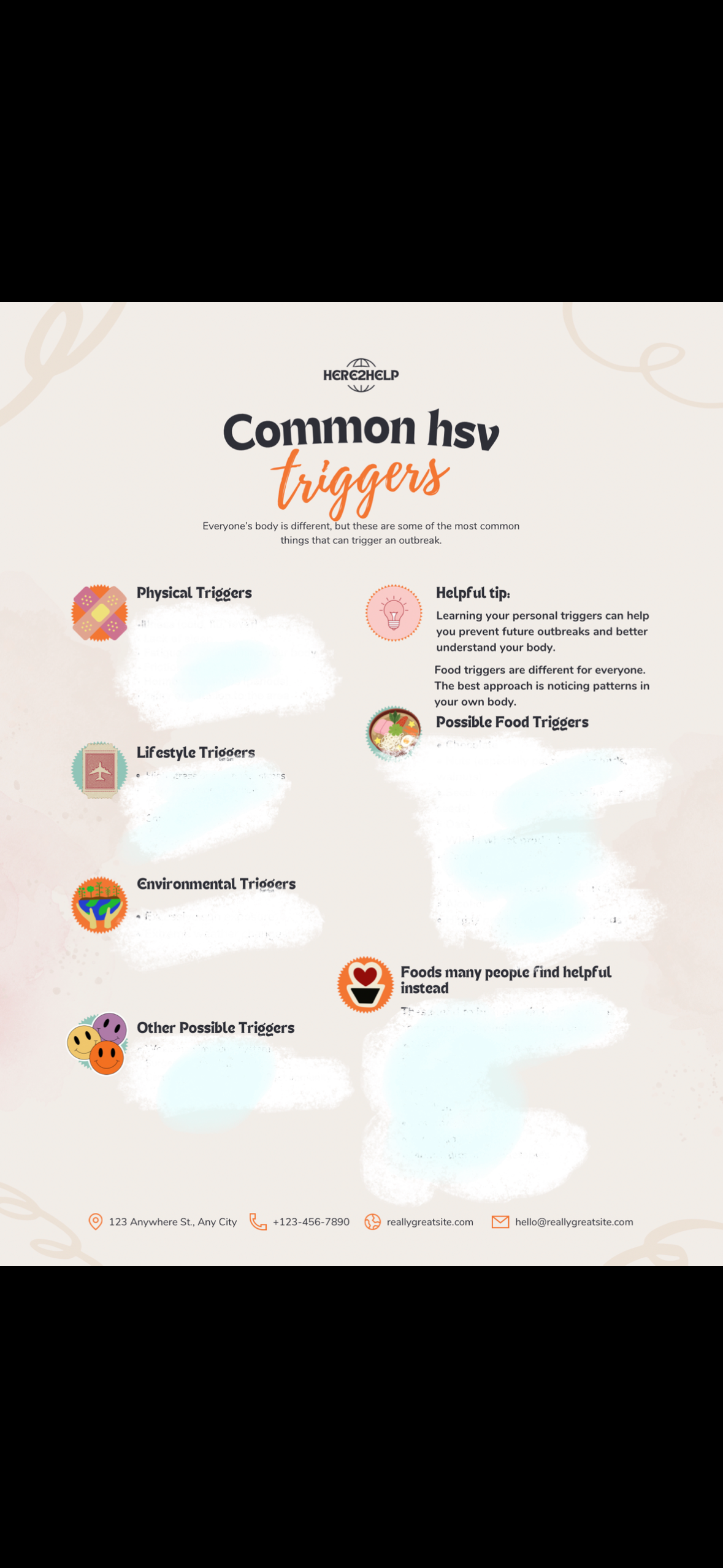 Detailed List of Herpes Triggers